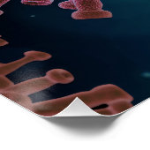 Poster Biologie du virus covid (Coin)