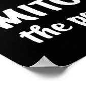 Poster Biologie Science Mitochondria Drôle plaisanterie (Coin)