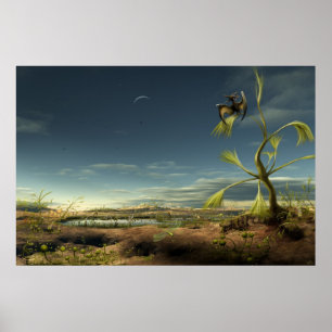 Poster Biotope étranger