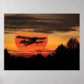 Poster biplane (Devant)