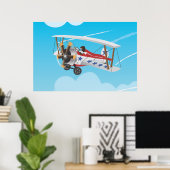 Poster biplans (Bureau à domicile)