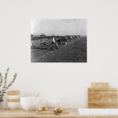 Poster Biplans américains (Cuisine)