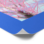 Poster Birch à la crème de framboise (Coin)