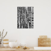 Poster Birch Grove (Cuisine)