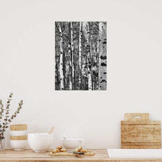 Poster Birch Grove (Cuisine)
