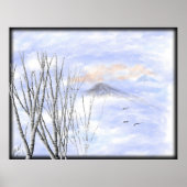 Poster Birch Mountain (Devant)