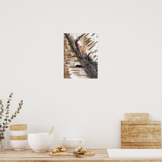 POSTER BIRCH TREE (Cuisine)
