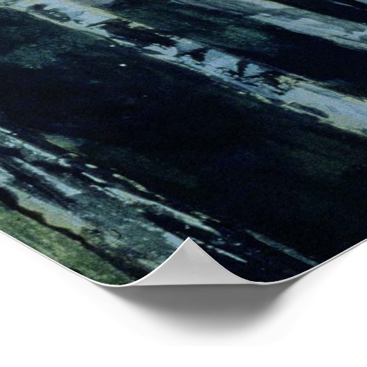 Poster Birch Trees (Coin)