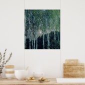 Poster Birch Trees (Cuisine)