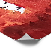 Poster Birch Trees in Fall Acrylique Peinture Imprimer (Coin)