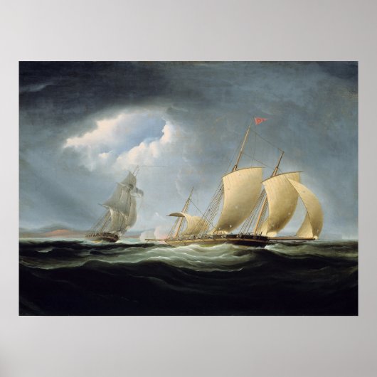 Poster Birch Tripoli Enterprise Ship Painting (Devant)