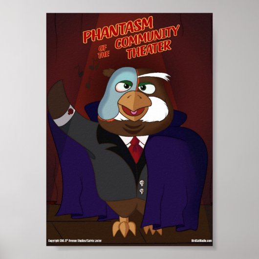 Poster Bird Call x Monstres Classiques - Phantasm (Devant)