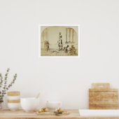 Poster Bird-Catcher, Low Caste Hindus à Delhi, 19e cen (Cuisine)