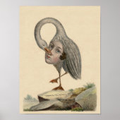 Poster Bird of Self Knowledge Symbole antique unique (Devant)