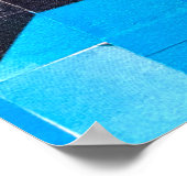 Poster Bird Quilt Pattern Blue Sky Peace of Mind Calming (Coin)