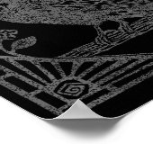 Poster Bird Raven Crow F Caw F Slogan Graphic  (Coin)