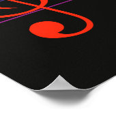 Poster Bird Song, colorful design (Coin)