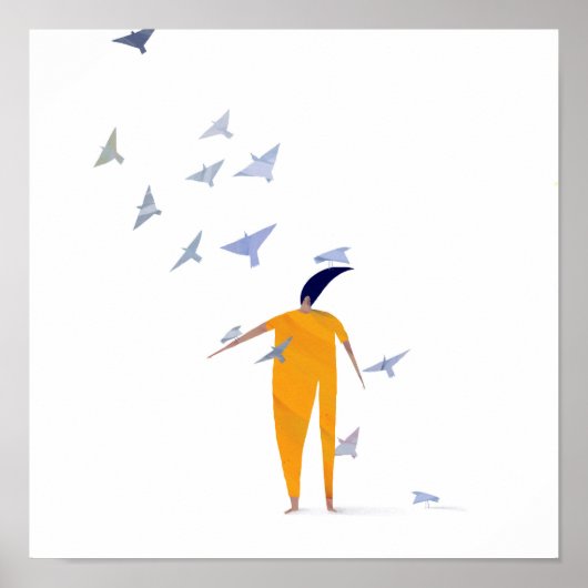 Poster Birds (Devant)