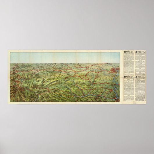 Poster Birdseyes Voir Les Grandes Plaines (Devant)