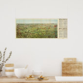 Poster Birdseyes Voir Les Grandes Plaines (Cuisine)