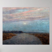 Poster Birge Harrison - Lumière sur la lune sur le hacken (Devant)