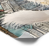 Poster Birman Chat - Art Chat Imprimer (Coin)