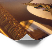 Poster Birmanie (Myanmar), Rangoon (Yangon) Temple (Coin)