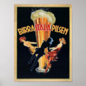 Poster Birra Itala Pilsen (Devant)