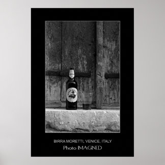 POSTER BIRRA MORETTI, VENISE, ITALIE