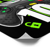 Poster Birthday Boy 10 Video Game Controller 10e B (Coin)
