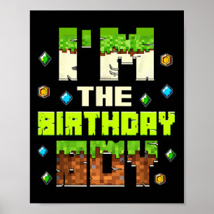 Poster Birthday Boys Enfants Famille I'm The Birthday Boy