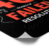 Poster Birthday Gift_ 40 Years Of Failed Resolutions Humo (Coin)