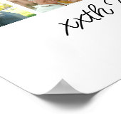 Poster Birthday Party Photo Collage, Simple, Fun Welcome  (Coin)