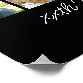 Poster Birthday Party Photo Collage, Simple, Fun Welcome (Coin)