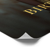 Poster Birthday party photo welcome (Coin)