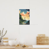 Poster Biscayne National Park Abstrait Nature Travel Wall (Cuisine)
