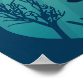 Poster Biscayne National Park Floride Sous-marin Maritime (Coin)