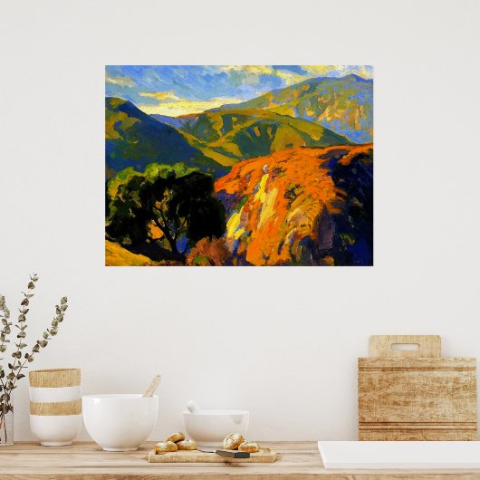 Poster Bischoff - Pasadena Foothills (Cuisine)