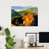 Poster Bischoff - Pasadena Foothills (Bureau à domicile)