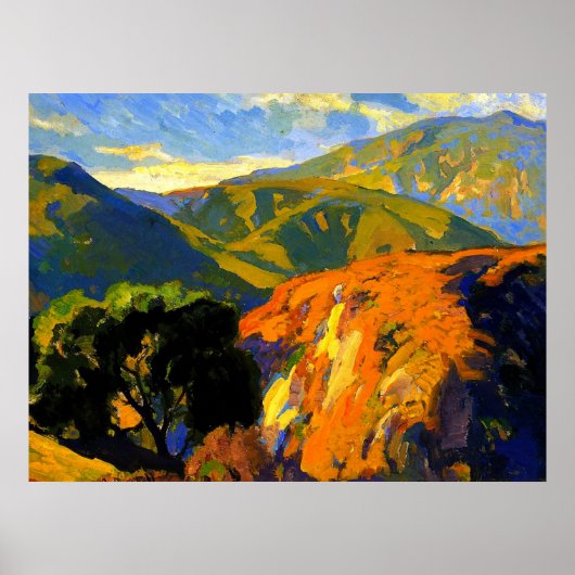 Poster Bischoff - Pasadena Foothills (Devant)