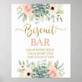 Poster Biscuit Bar signe succulent (Devant)