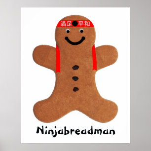 Poster Biscuit Ninjabreadman (biscuit)