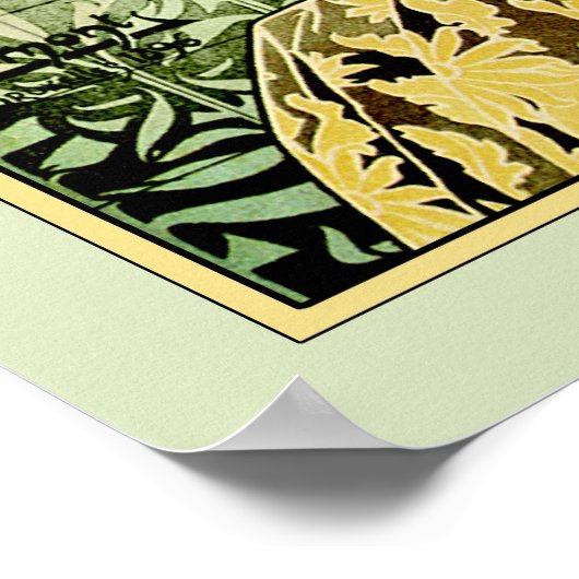 Poster Biscuits & Chocolat Delacre (Sage) (Coin)