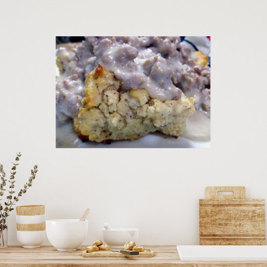 Poster Biscuits et gravures (Cuisine)