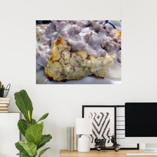 Poster Biscuits et gravures (Bureau à domicile)