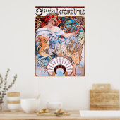 Poster Biscuits Lefèvre-Utile ~ Publicité Vintage (Cuisine)