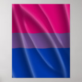 Poster BISEXUAL FIDE FLAG WAVY DESIGN - PRIDE.png 2014 (Devant)