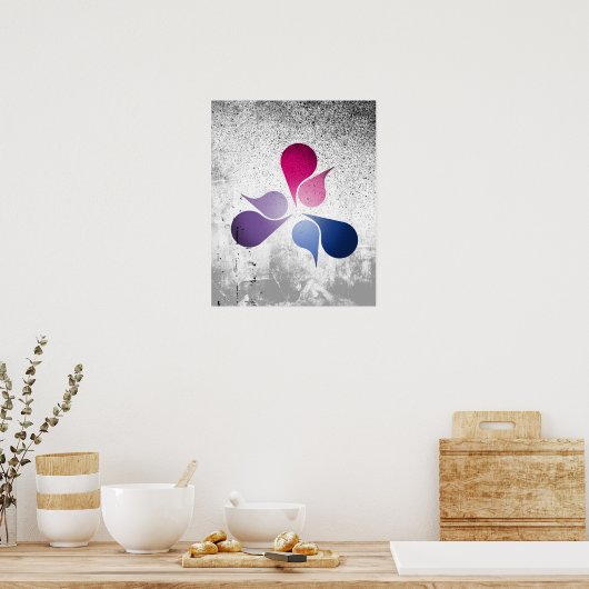 POSTER BISEXUAL FIERTÉ (Cuisine)