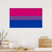 Poster Bisexual pride (Cuisine)