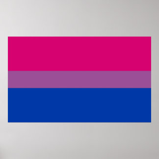 Poster Bisexual pride